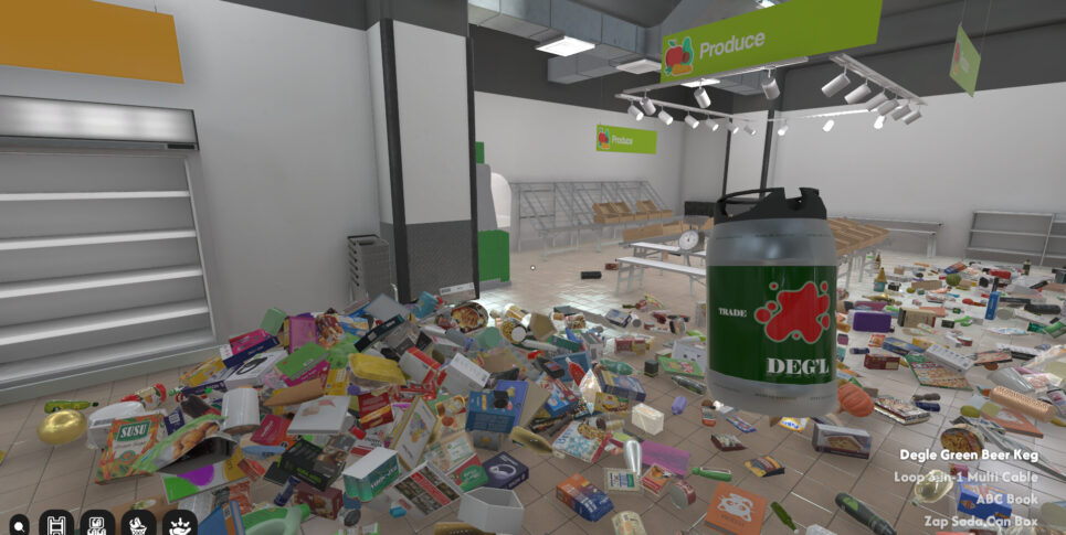 Supermarket Chaos наказывает за попытку навести порядок