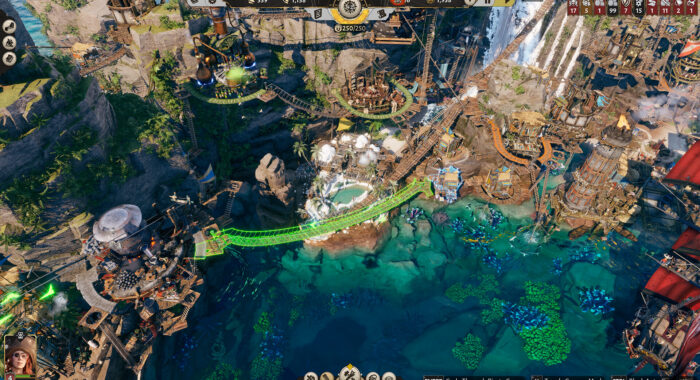 Corsair Cove выглядит простым градостроем, пока не полезешь на скалы
