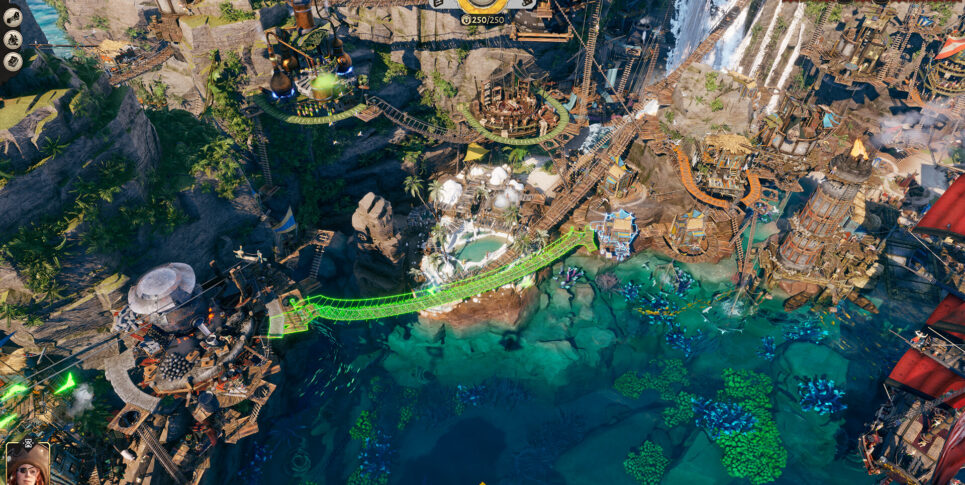 Corsair Cove выглядит простым градостроем, пока не полезешь на скалы