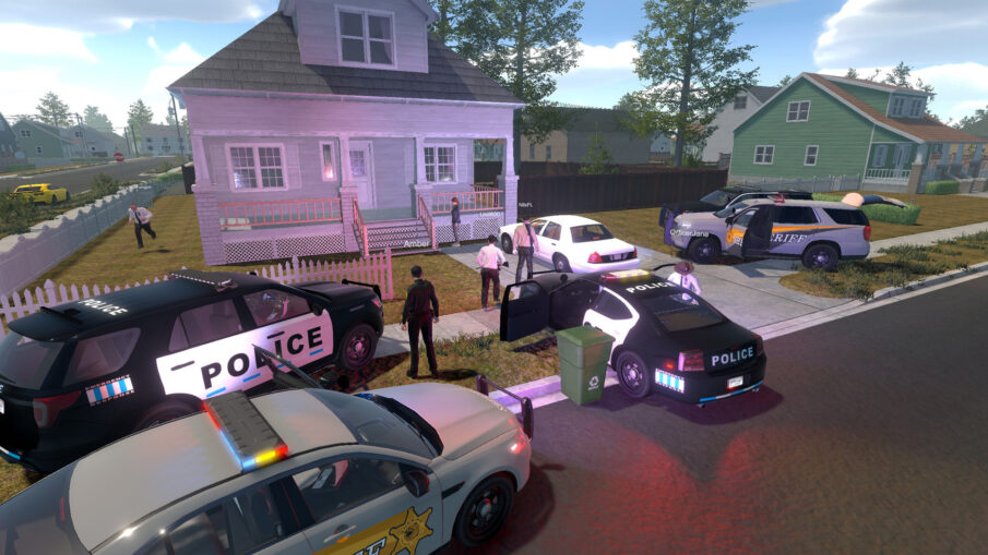 Flashing Lights - Police, Firefighting, Emergency Services Simulator