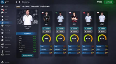 Esports Manager 2026: менеджер киберспорта без эндгейма