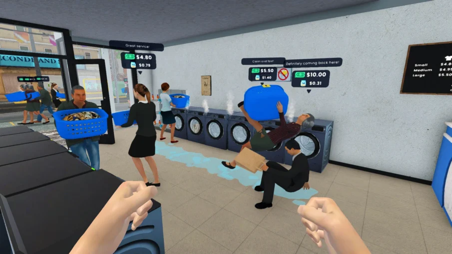 Laundry Store Simulator