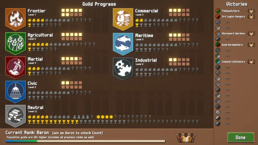 Combolands: Roguelike Citybuilder