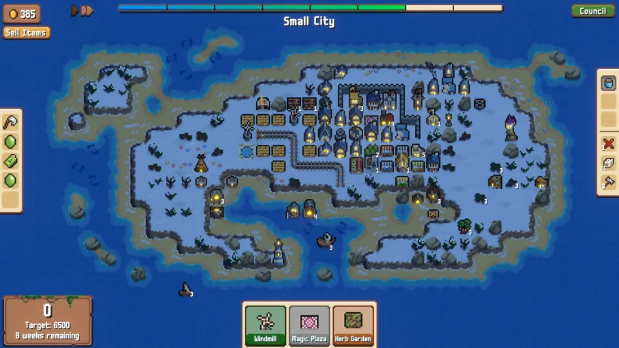 Combolands: Roguelike Citybuilder