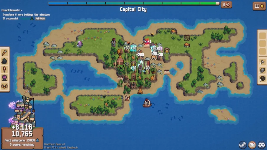 Combolands: Roguelike Citybuilder