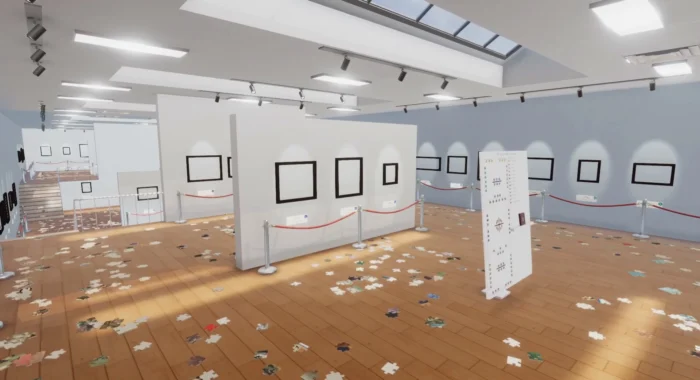 Cleaning Up The Puzzle Gallery — пазл-симулятор против мышления