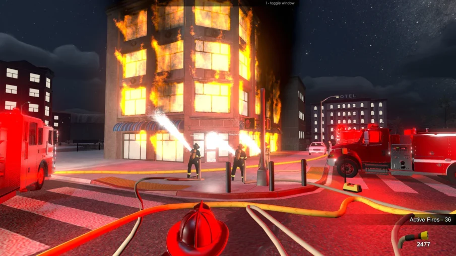 Flashing Lights - Police, Firefighting, Emergency Services (EMS) Simulator