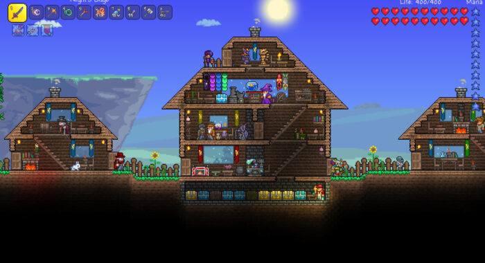 В Terraria вышло крупное обновление 1.4.5.7 с переработкой оружия и боссов