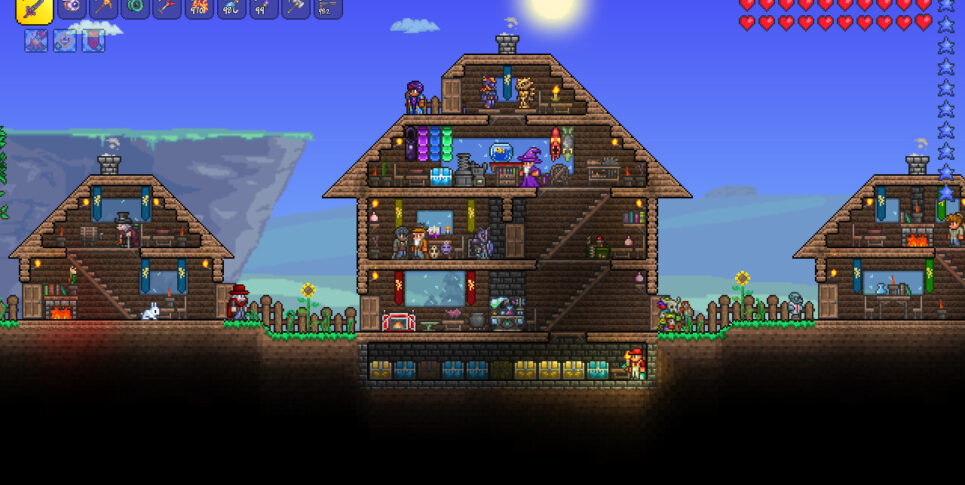 В Terraria вышло крупное обновление 1.4.5.7 с переработкой оружия и боссов